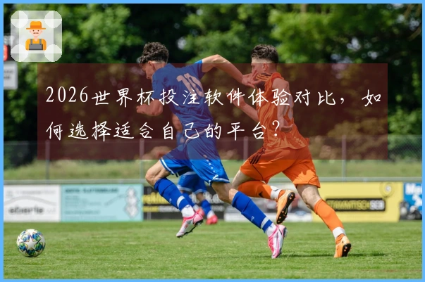 2026世界杯投注软件体验对比，如何选择适合自己的平台？